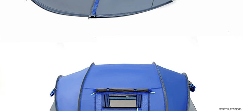 HUI LING YANG 3-4Persons Pop Up Throw Tent Automatic Waterproof Large Space Family Outdoor Camping Portable Tourist Pergola