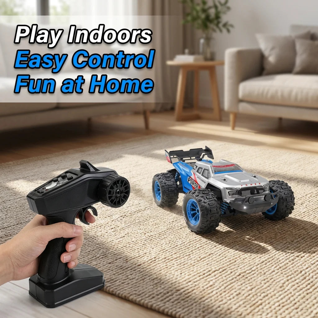 4WD 75KM/H RC Car Super Brushle High Speed Buggy 4x4 Off Road Remote Control High Speed Drift Racing Truck Drift Racing Toy Gift