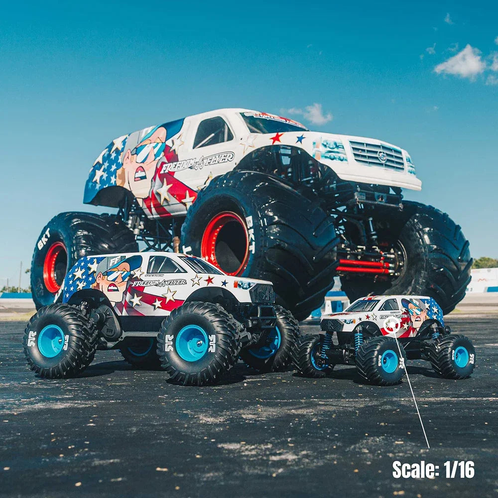 ARRMA FREEDOM FLYER GROM ARA2130FF four-wheel drive monster truck 1/16 electric RC toy car adult toy gift