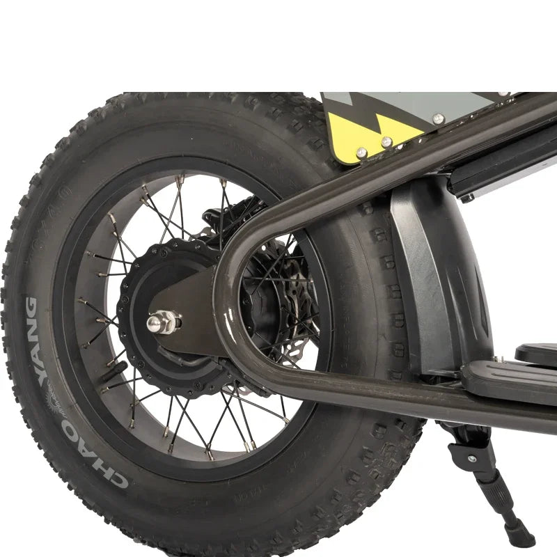 Off-road Electric Vehicle 48V350W High Performance 16 Inch Fat Tires Riding More Stable Electric Dirt Bike For Kids Ebike