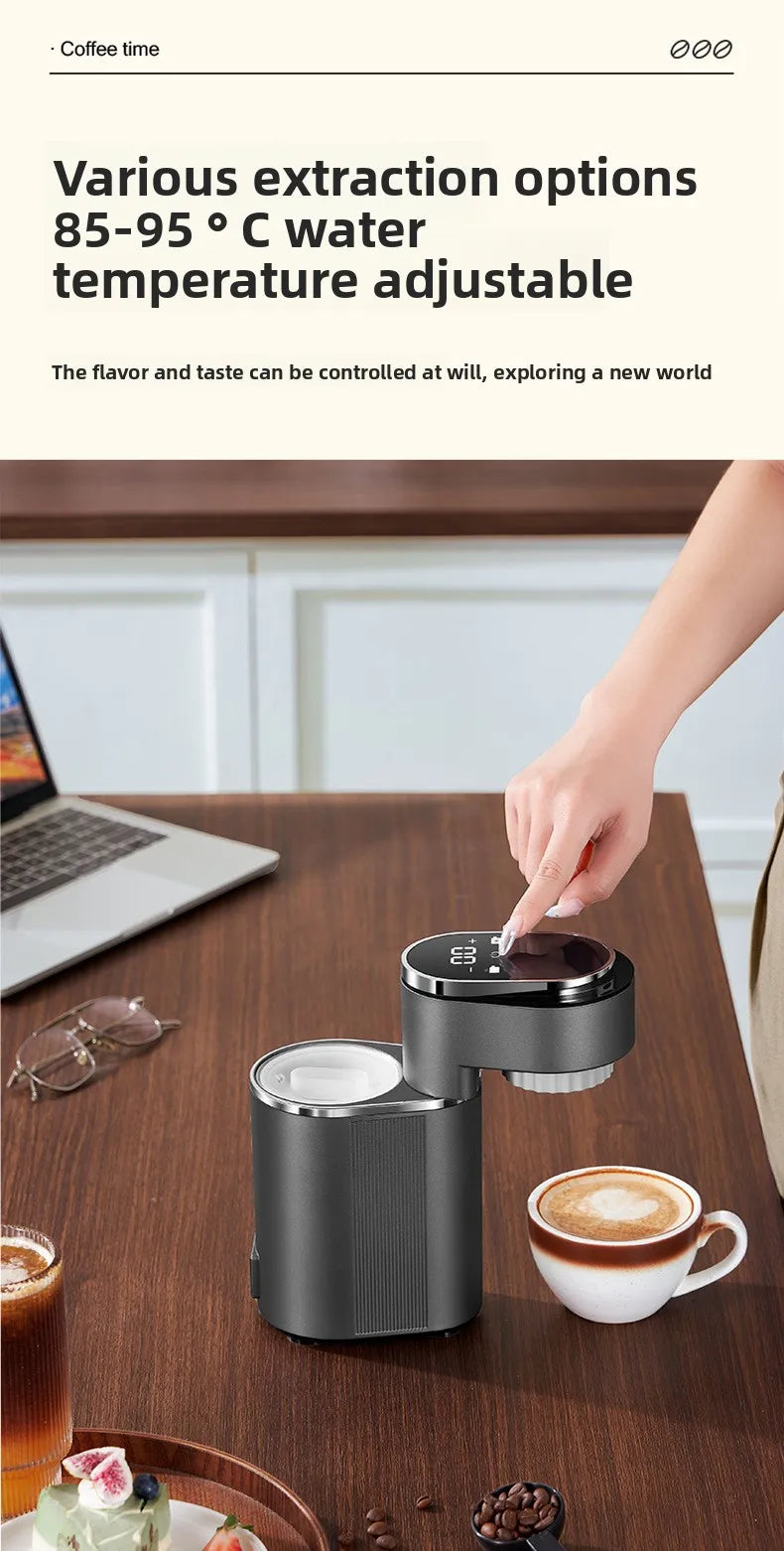 110V/220V Mini Portable Drip Coffee Machine | Home Office Travel Necessary | Space-Saving Coffee Machine For Kitchen Countertops