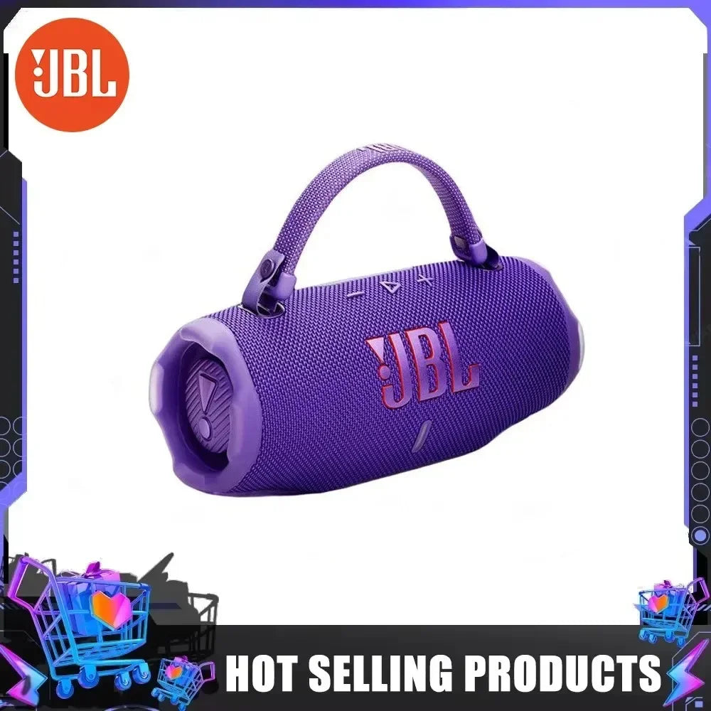 JBL Charge 6 Portable Waterproof and Shockproof Wireless Bluetooth Speaker with Professional-level Music and Long Battery Life
