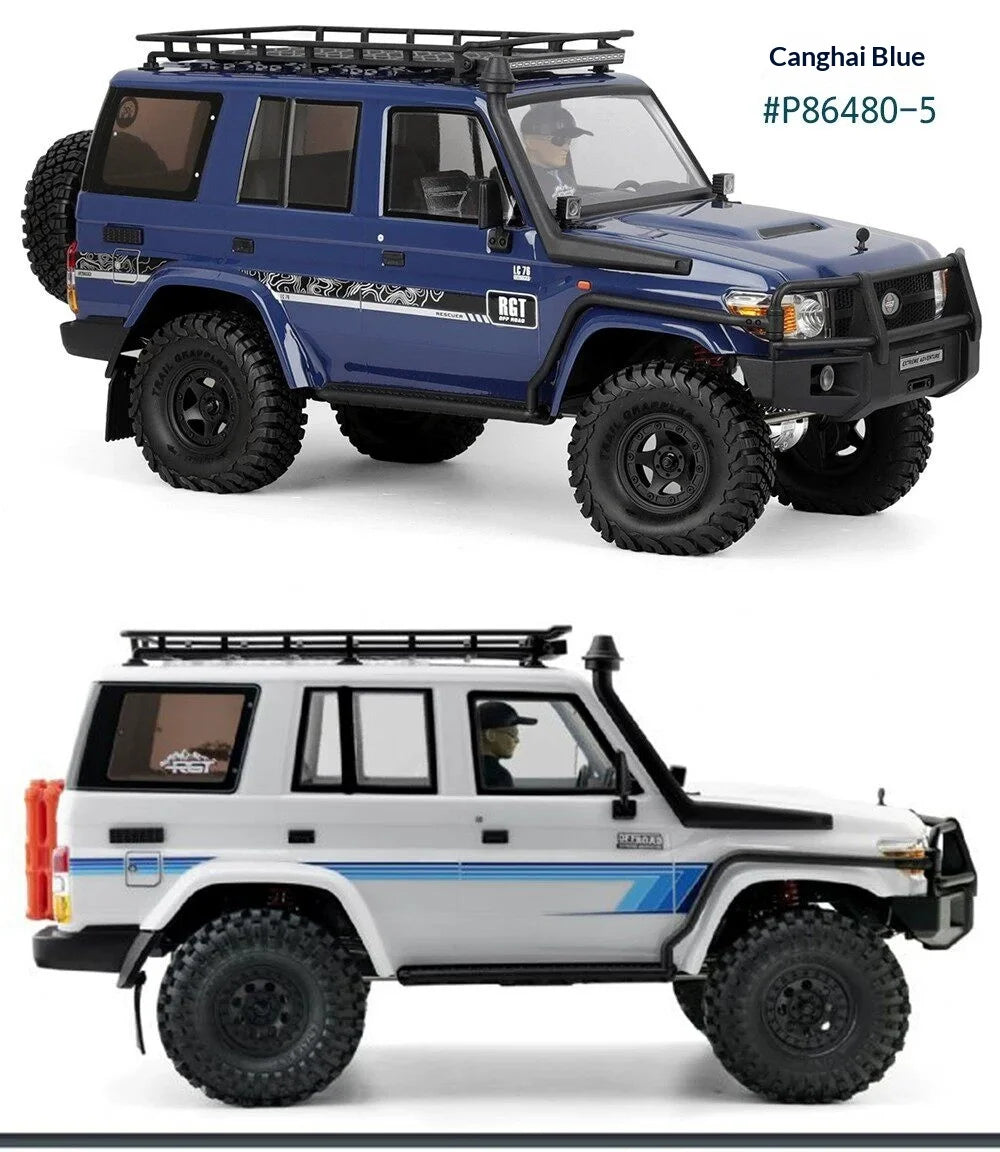 RGT RC Crawler EX86190 LC76 1 10 Scale Electric Four Wheel Drive All Terrain Professional Off Road Car Adult Outdoor Hobby