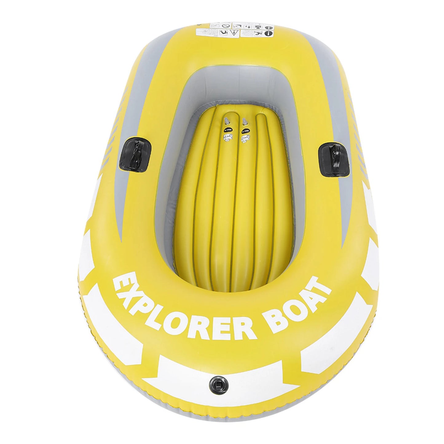 Inflatable Kayak Inflatable Canoe Inflatable Boat PVC Inflatable Kayak Canoe 2 Person Rowing Air Boat Fishing Drifting Diving