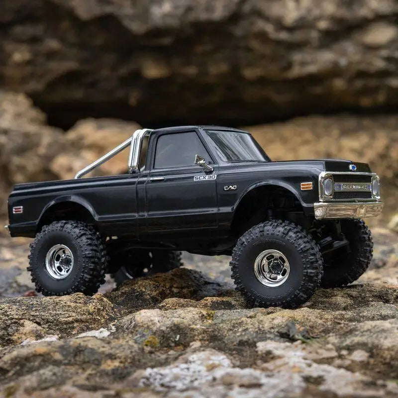 Hot Axial 1/30 SCX30 Simulated Chevrolet K10 Remote Control Electric 4WD Drive Brushed Off-Road Climbing Vehicle Model Gifts Vibely Store