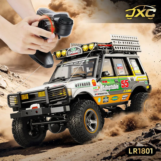 JXC LR1801 Professional RC Remote Control Car 1:18 Off-Road Climbing Car Four-Wheel Drive Dual-Speed Toy Car Model Boy Adult