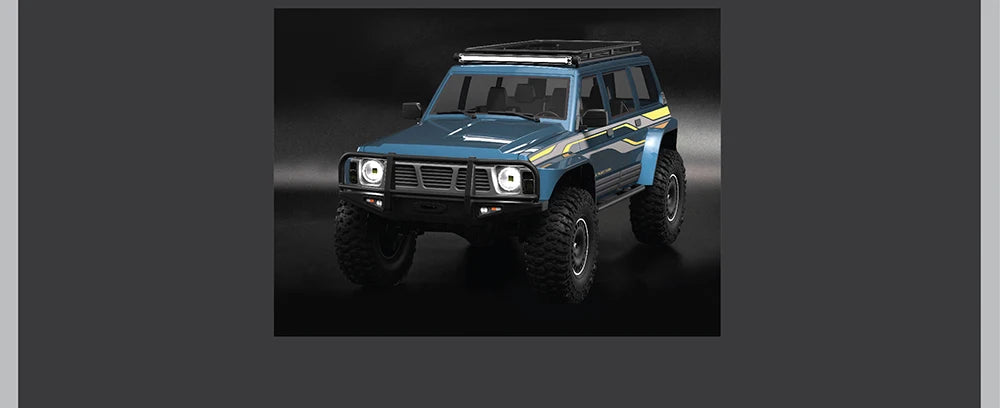 1/10 Scale YK4107 RC Crawler 4WD Dual Speed Lock Differential Remote Control Off Road Climbing Hobby RC Model Car Toy Vehicle