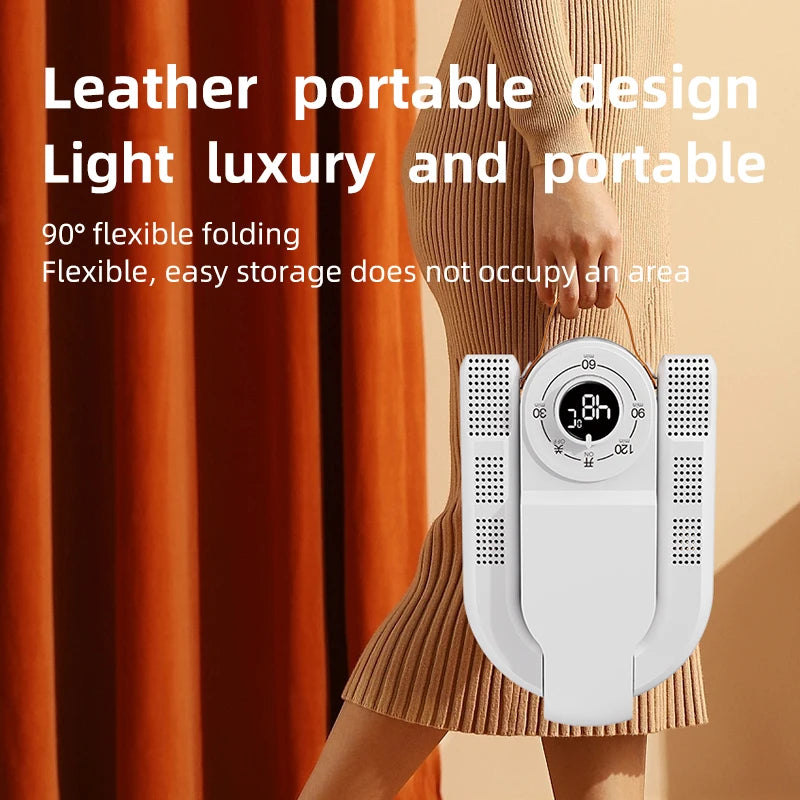 Household Foldable Shoes Dryer UV Shoes Dryer Constant Temperature Socks Boot Dryer Sterilization and Deodorization Machine
