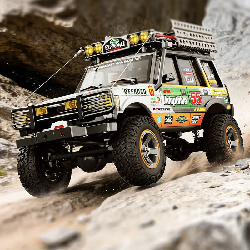JXC LR1801 Professional RC Remote Control Car 1:18 Off-Road Climbing Car Four-Wheel Drive Dual-Speed Toy Car Model Boy Adult