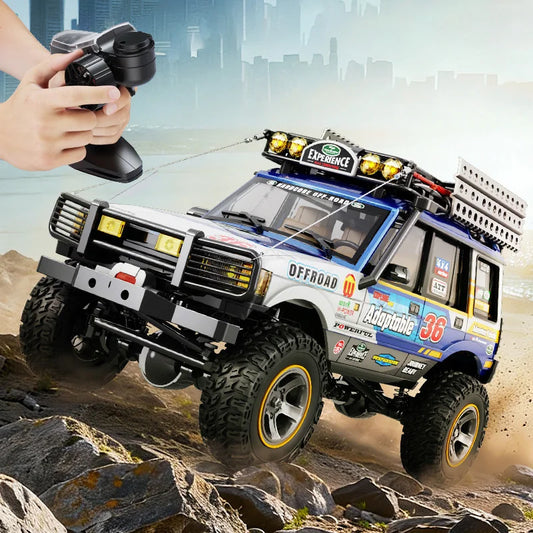 JXC LR1801 Professional RC Remote Control Car 1:18 Off-Road Climbing Car Four-Wheel Drive Dual-Speed Toy Car Model Boy Adult