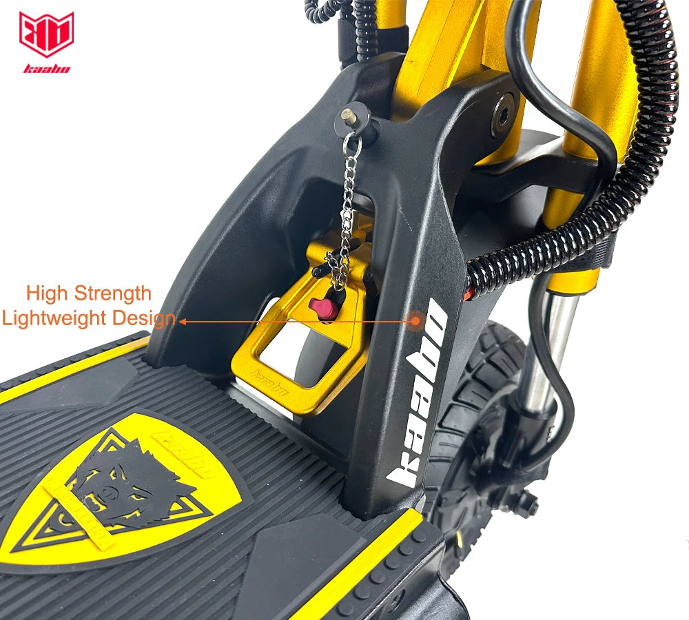 Kaabo Wolf King GTR Max 72V 40Ah 2*2000W Dual Motor Top Speed 105km/h TFT Display IPX7 4Piston Hydraulic Brake Electric Scooter