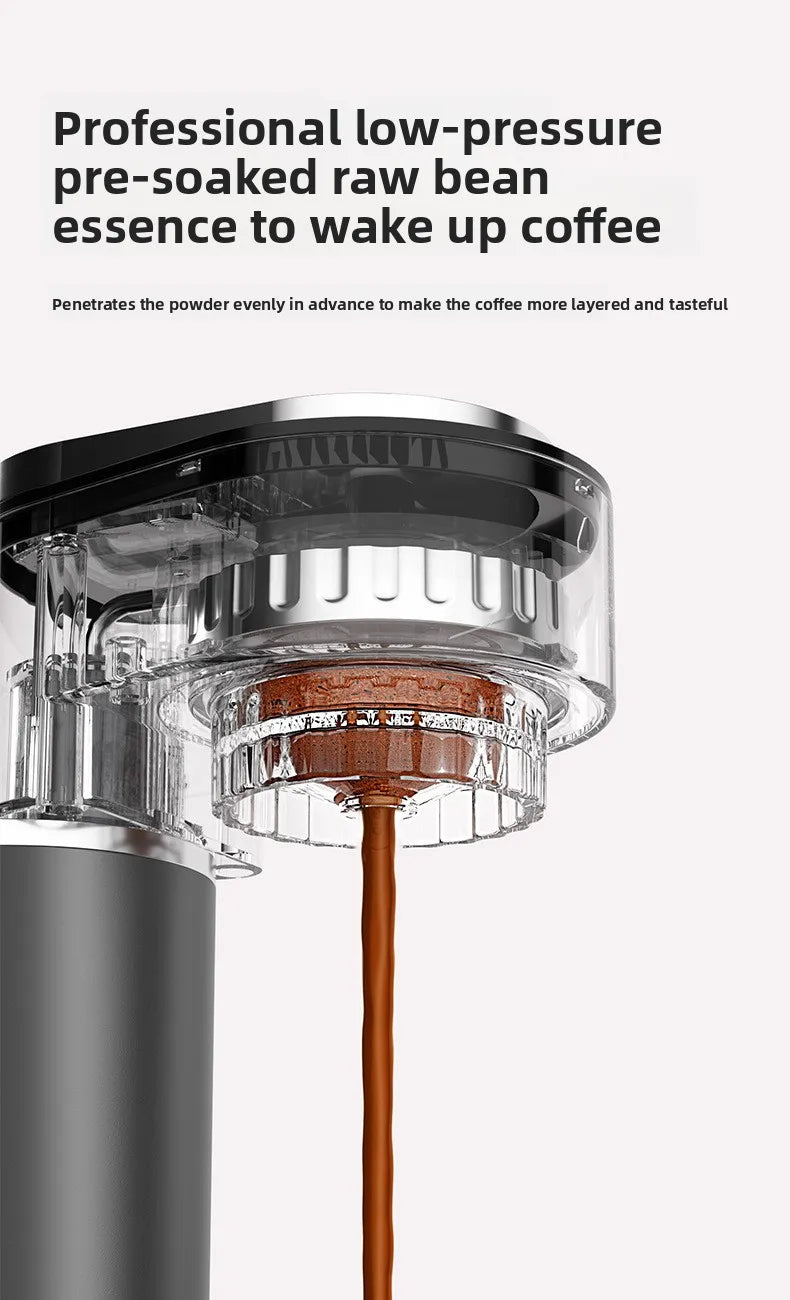 110V/220V Mini Portable Drip Coffee Machine | Home Office Travel Necessary | Space-Saving Coffee Machine For Kitchen Countertops
