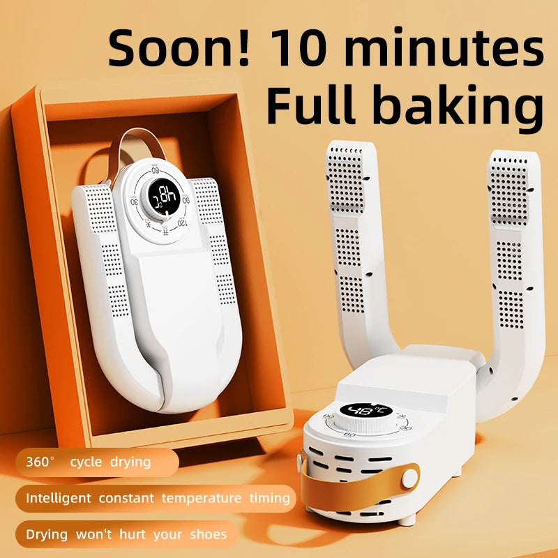 Household Foldable Shoes Dryer UV Shoes Dryer Constant Temperature Socks Boot Dryer Sterilization and Deodorization Machine