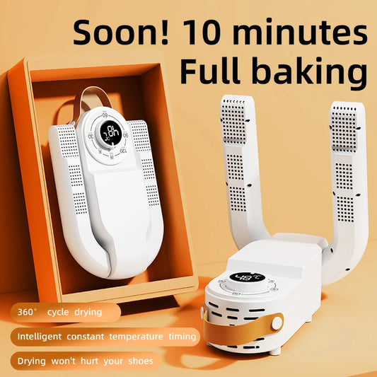 Household Foldable Shoes Dryer UV Shoes Dryer Constant Temperature Socks Boot Dryer Sterilization and Deodorization Machine
