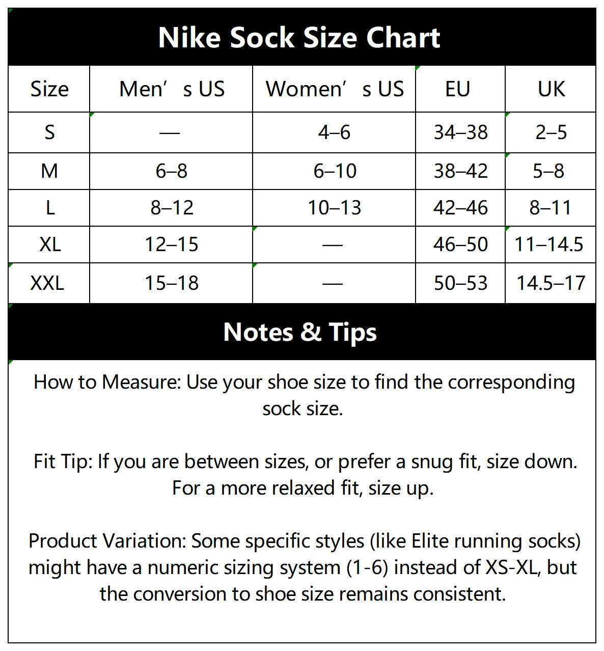 Nike (NIKE) 3-Pack Socks for Men and Women: Air Jordan Training Breathable Casual Socks, Mid-Calf Sports Socks SX5545-019