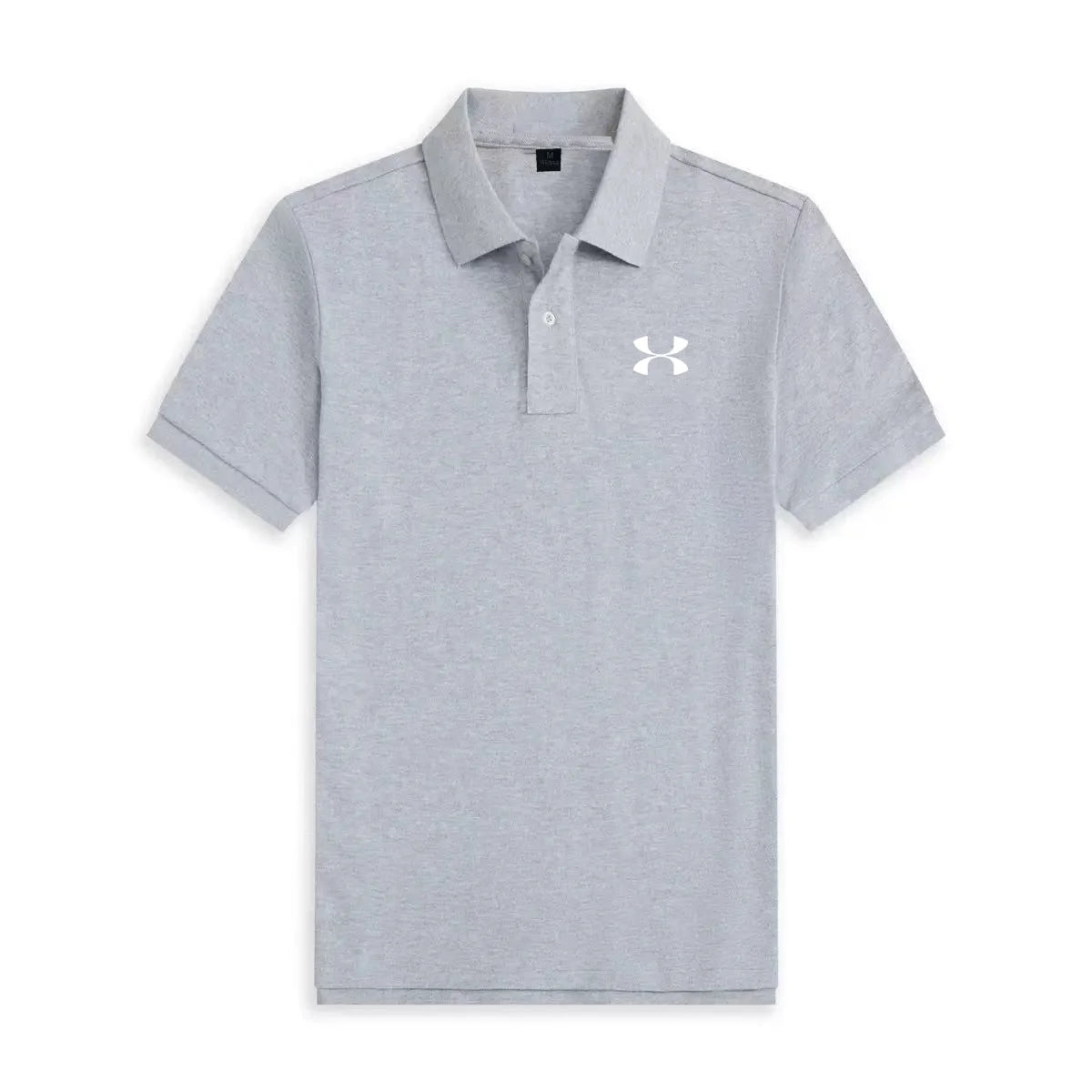 Men's Summer Business Casual Polo Shirt Short Sleeve Breathable T-Shirt Comfortable Lightweight Fashion Top