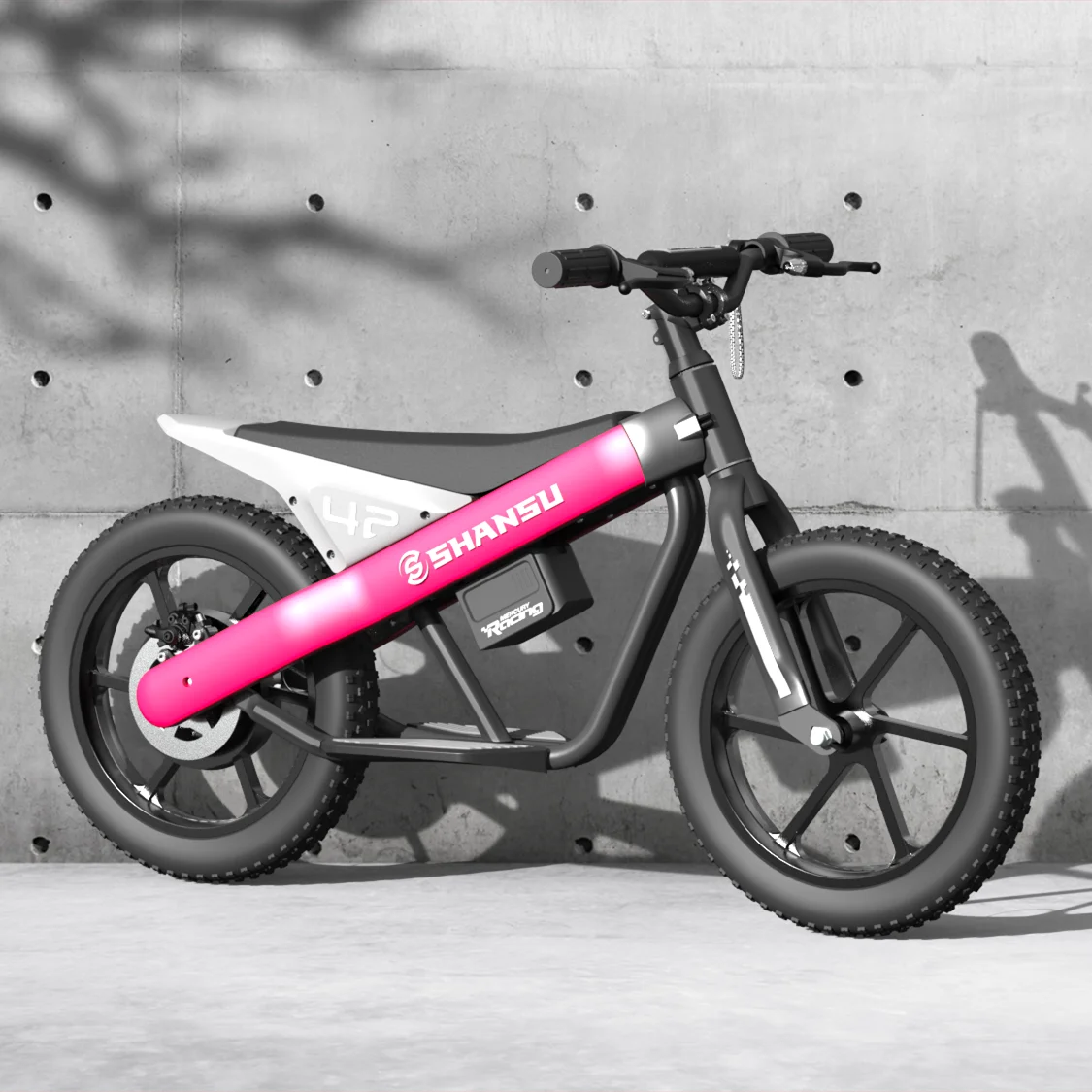 24V Kids Motorcycle Electric Bike Battery-Powered Off-Road with 300W Strong Motor Electric Scooter