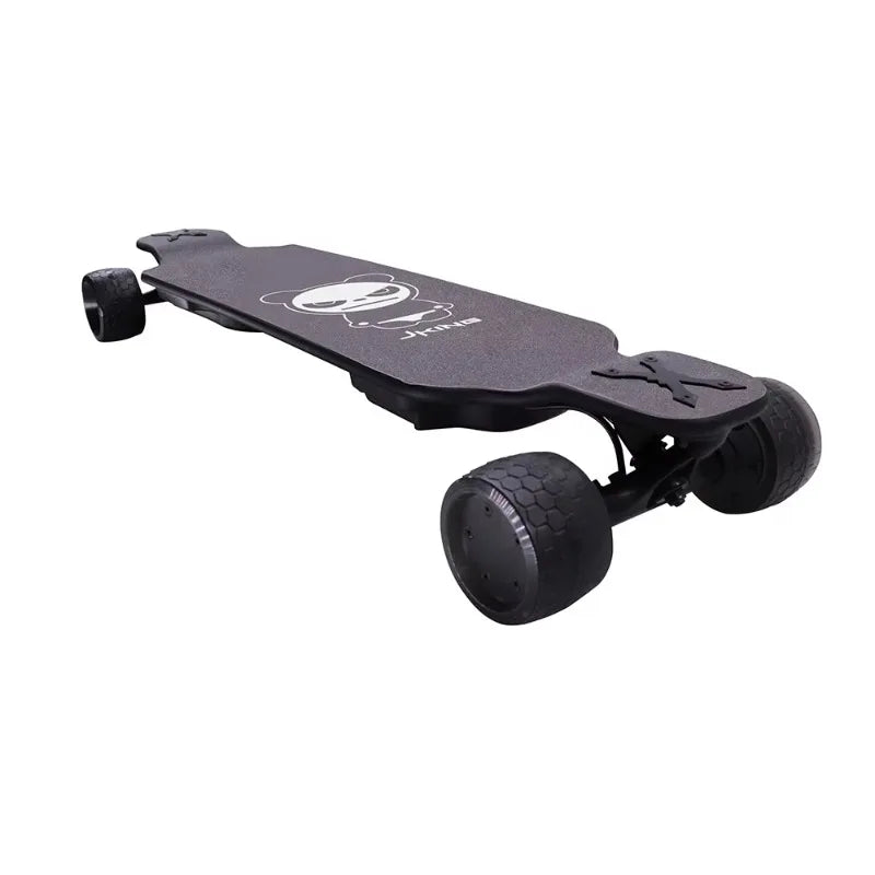Airo Customizable 40km/h Electric Off-Road Skateboard with 25km Range 5ah Battery & 120kg Max Load Drop Deck Four-Wheel Scooter