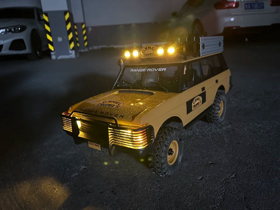 FMS New 1/10 FCX10 Camel Trophy Simulation Electric Remote Control Vehicle Climbing Off-Road Vehicle Toy Model RC Car Adult Gift