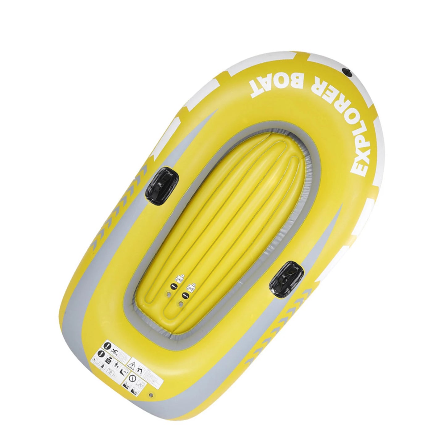 Inflatable Kayak Inflatable Canoe Inflatable Boat PVC Inflatable Kayak Canoe 2 Person Rowing Air Boat Fishing Drifting Diving