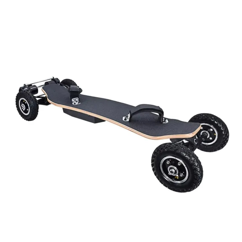 45km e skateboard fast patinetas dual hub motor full yerrain electric skateboard