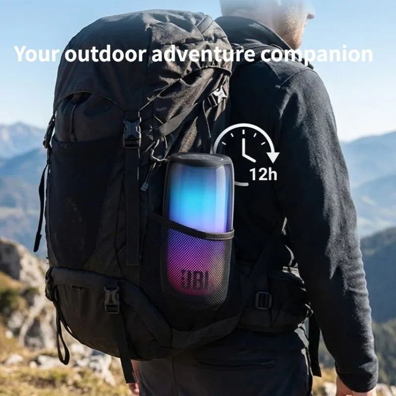 JBL Pulse 5 Portable Bluetooth Speaker Wireless IP67 Waterproof 360 RGB Light Deep Bass Outdoor Hiking Travel Party Music Player