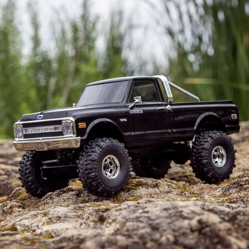 Hot Axial 1/30 SCX30 Simulated Chevrolet K10 Remote Control Electric 4WD Drive Brushed Off-Road Climbing Vehicle Model Gifts Vibely Store
