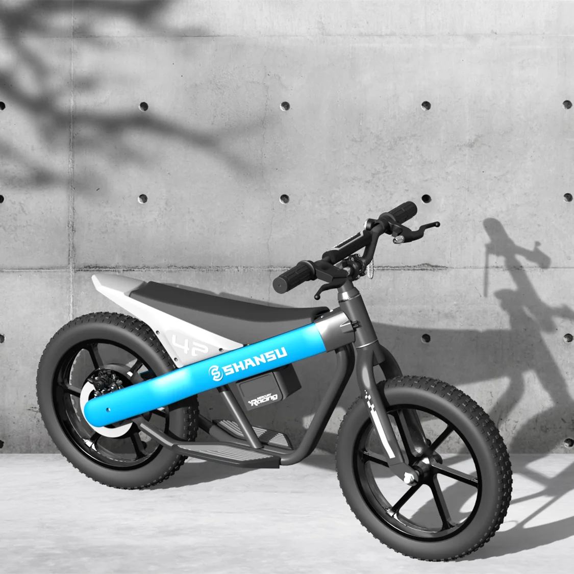24V Kids Motorcycle Electric Bike Battery-Powered Off-Road with 300W Strong Motor Electric Scooter