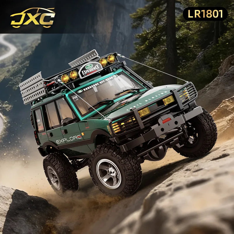 JXC LR1801 Professional RC Remote Control Car 1:18 Off-Road Climbing Car Four-Wheel Drive Dual-Speed Toy Car Model Boy Adult
