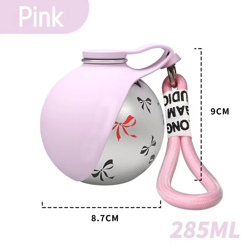 Stainless Steel Foldable Pet Water Bottle