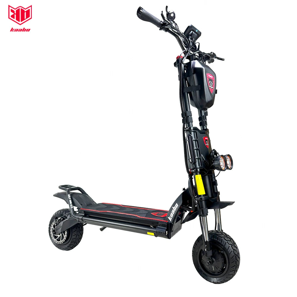 Kaabo Wolf King GTR Max 72V 40Ah 2*2000W Dual Motor Top Speed 105km/h TFT Display IPX7 4Piston Hydraulic Brake Electric Scooter