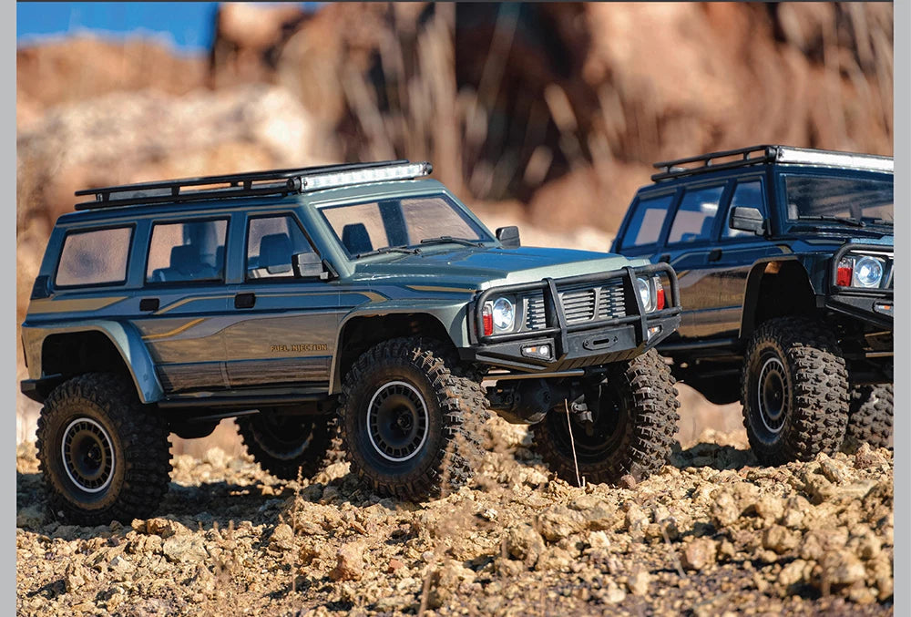 1/10 Scale YK4107 RC Crawler 4WD Dual Speed Lock Differential Remote Control Off Road Climbing Hobby RC Model Car Toy Vehicle