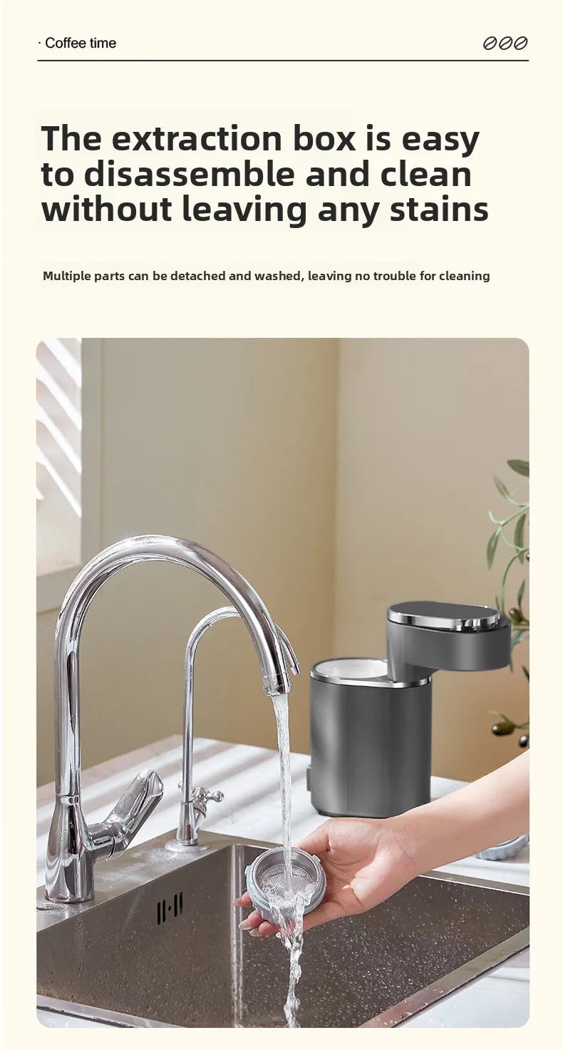 110V/220V Mini Portable Drip Coffee Machine | Home Office Travel Necessary | Space-Saving Coffee Machine For Kitchen Countertops