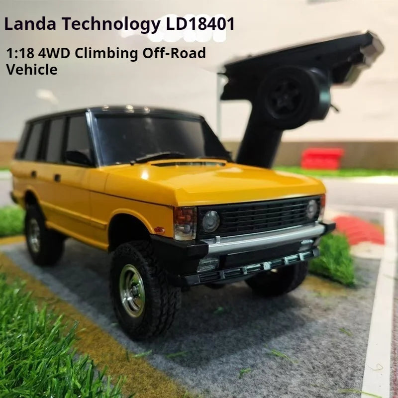 1/18 Ldrc 18401 Remote-Controlled Climbing Vehicle 4wd 40° Large-Angle Climbing Ability For Boys Kids Birthday Gift