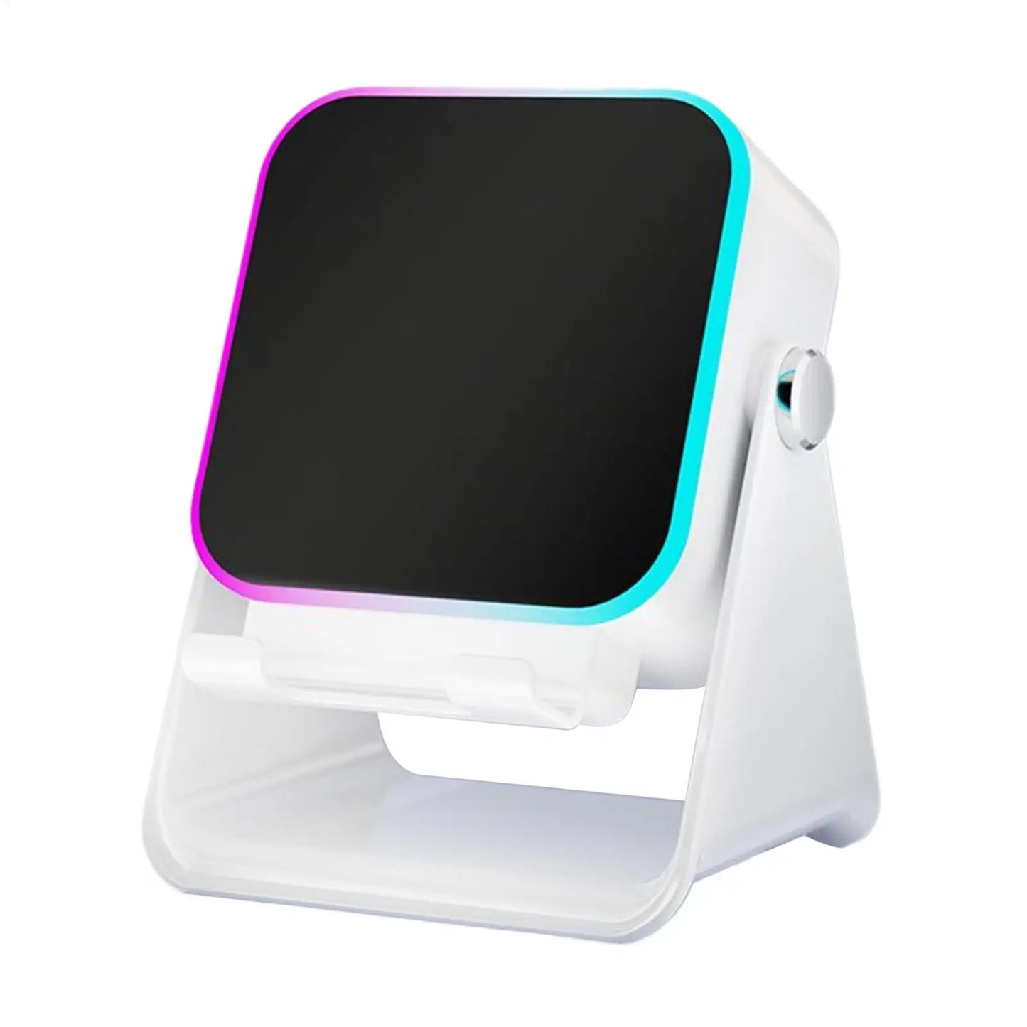 5 In 1 Auto-induction Wireless Induction Speaker 8 Mode RGB Light Phone Stand Surround Sound Portable Phone Holder