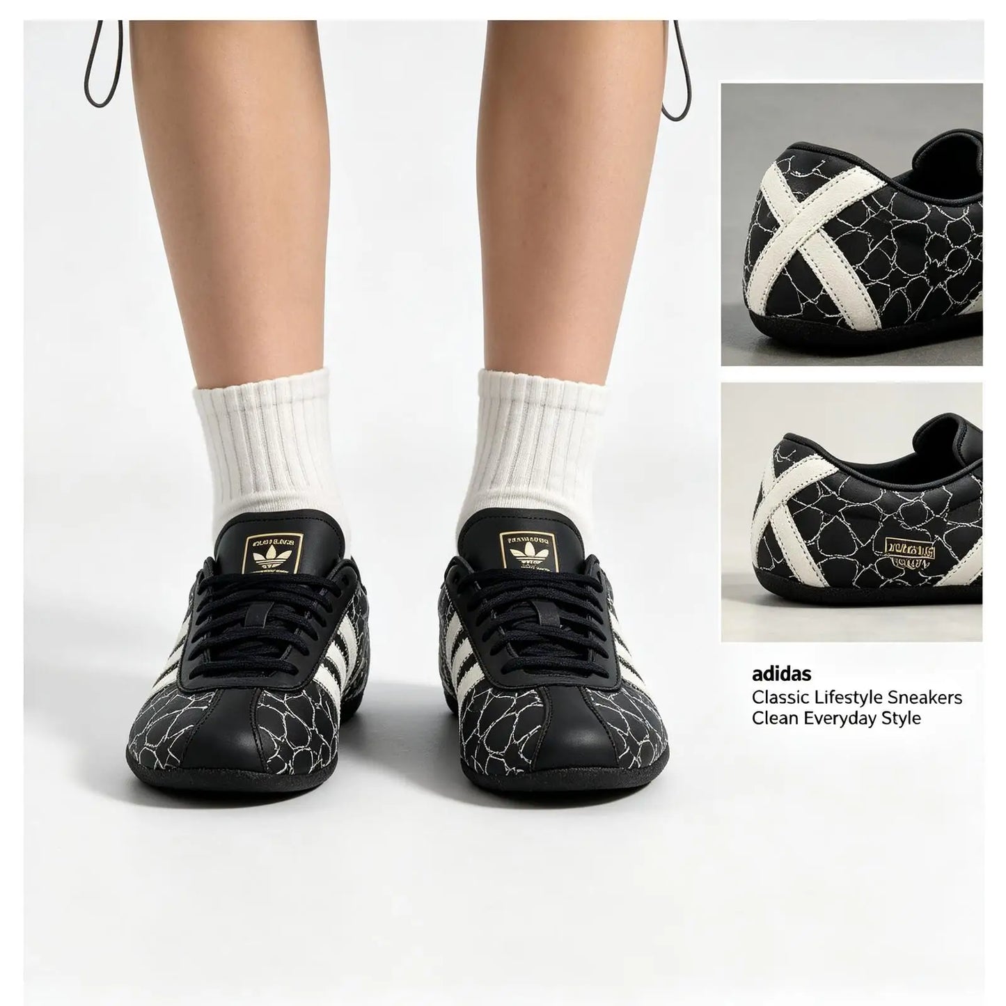Adidas Samba OG Men Black White Classic Lifestyle Sneakers Suede Leather Gum Sole Retro Casual Walking Fashion Shoes IH6639