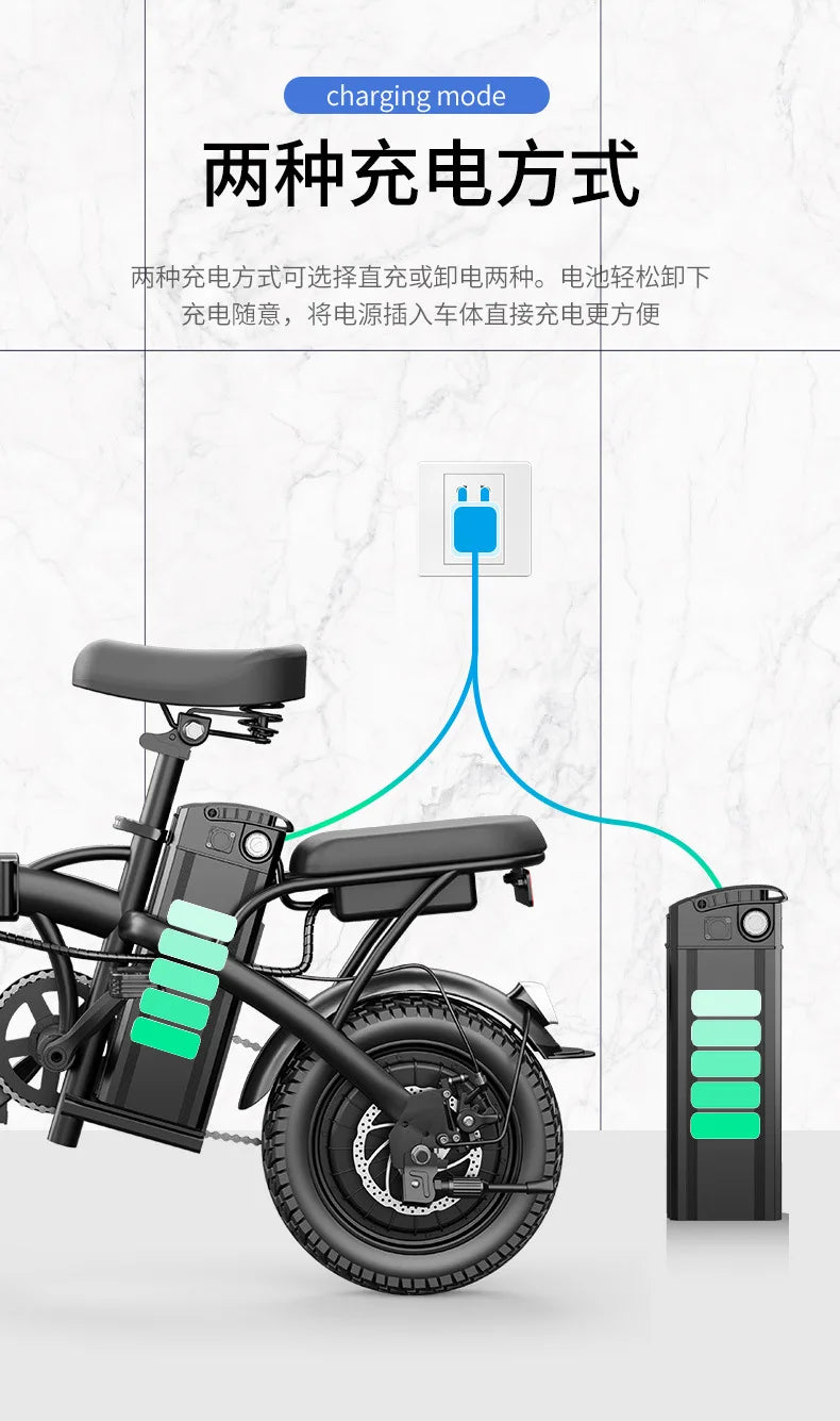 Compact Electric Scooter Two-wheel Portable Electric Scooter Durable Nice Commercial Furniture Monopattino Elettrico ZY40DDC