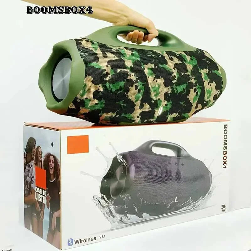 OEM Super Boombox4 Speaker for Wireless Portable Outdoor Active Big Boombox Sport Waterproof Speaker for Home Gift Party