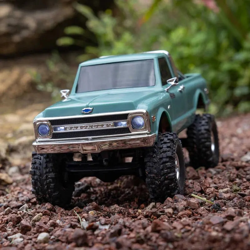 Hot Axial 1/30 SCX30 Simulated Chevrolet K10 Remote Control Electric 4WD Drive Brushed Off-Road Climbing Vehicle Model Gifts Vibely Store