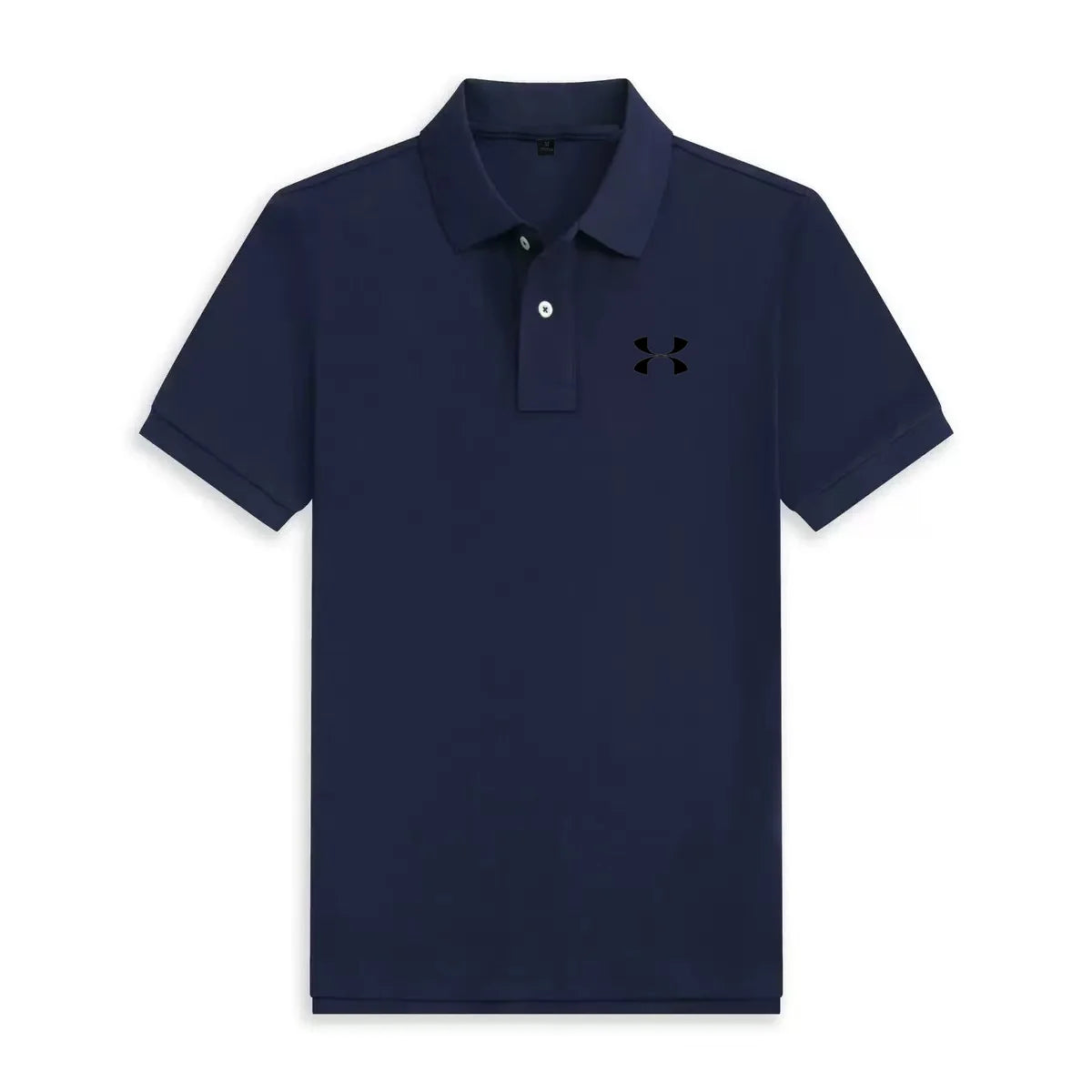 Men's Summer Business Casual Polo Shirt Short Sleeve Breathable T-Shirt Comfortable Lightweight Fashion Top
