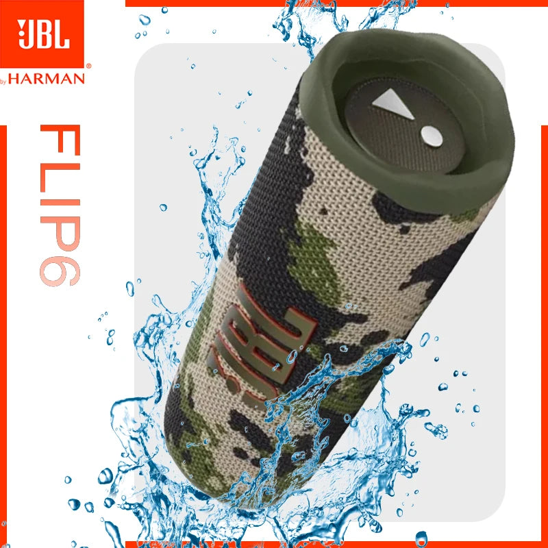 JBL Flip 6 Portable Wireless Bluetooth Speaker - Rugged Waterproof with Enhanced Sound And Independent Tweeters