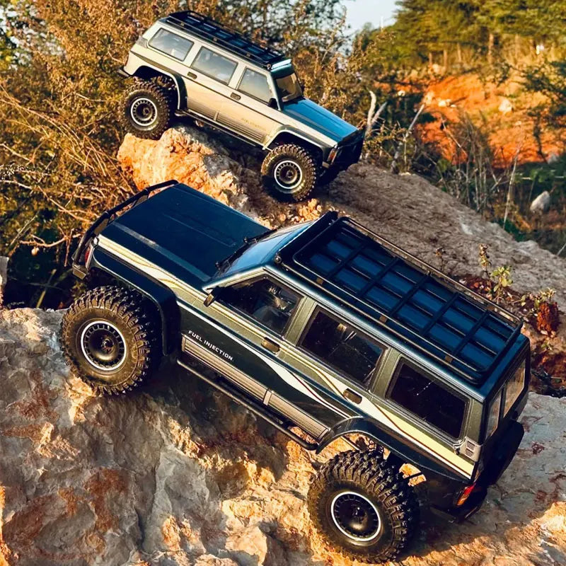 YK4107 PRO 1/10 Simulation RC Remote Control Brushless Four-Wheel Drive Differential Lock Climbing Vehicle Off-Road Vehicle