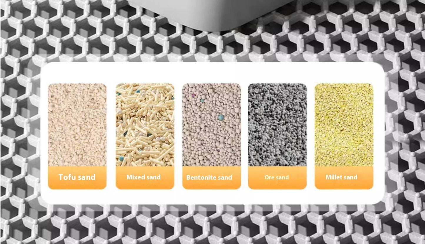 Waterproof Cat Litter Mat - Non-Slip 2-Layer
