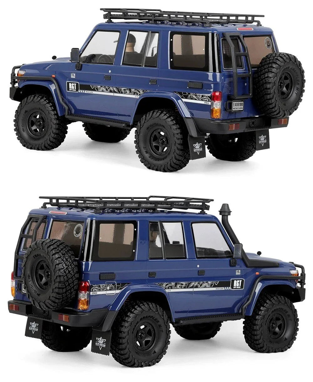 RGT RC Crawler EX86190 LC76 1 10 Scale Electric Four Wheel Drive All Terrain Professional Off Road Car Adult Outdoor Hobby