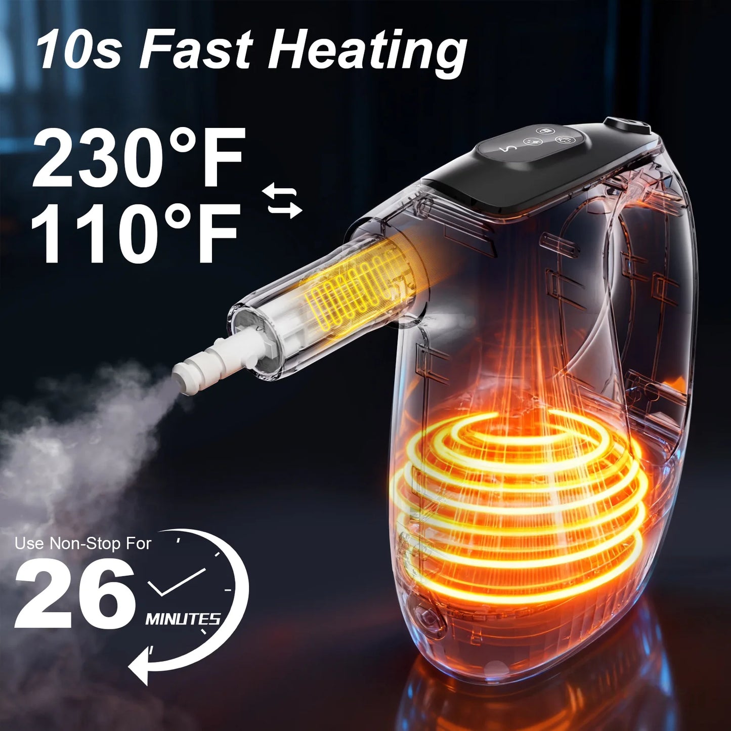 New Electric Steam Cleaner High-Power Multifunctional Handheld Steam Mop for Household Use 8 in 1 High-temperature Steam Cleaner
