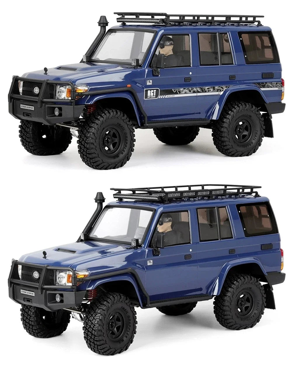 RGT RC Crawler EX86190 LC76 1 10 Scale Electric Four Wheel Drive All Terrain Professional Off Road Car Adult Outdoor Hobby