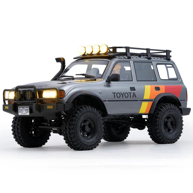 Fms 1:10 Rc Fcx Toyota Lc80 Simulation Off-Road Climbing Vehicle With High And Low Speed Remote Control Remote Control Toy Car