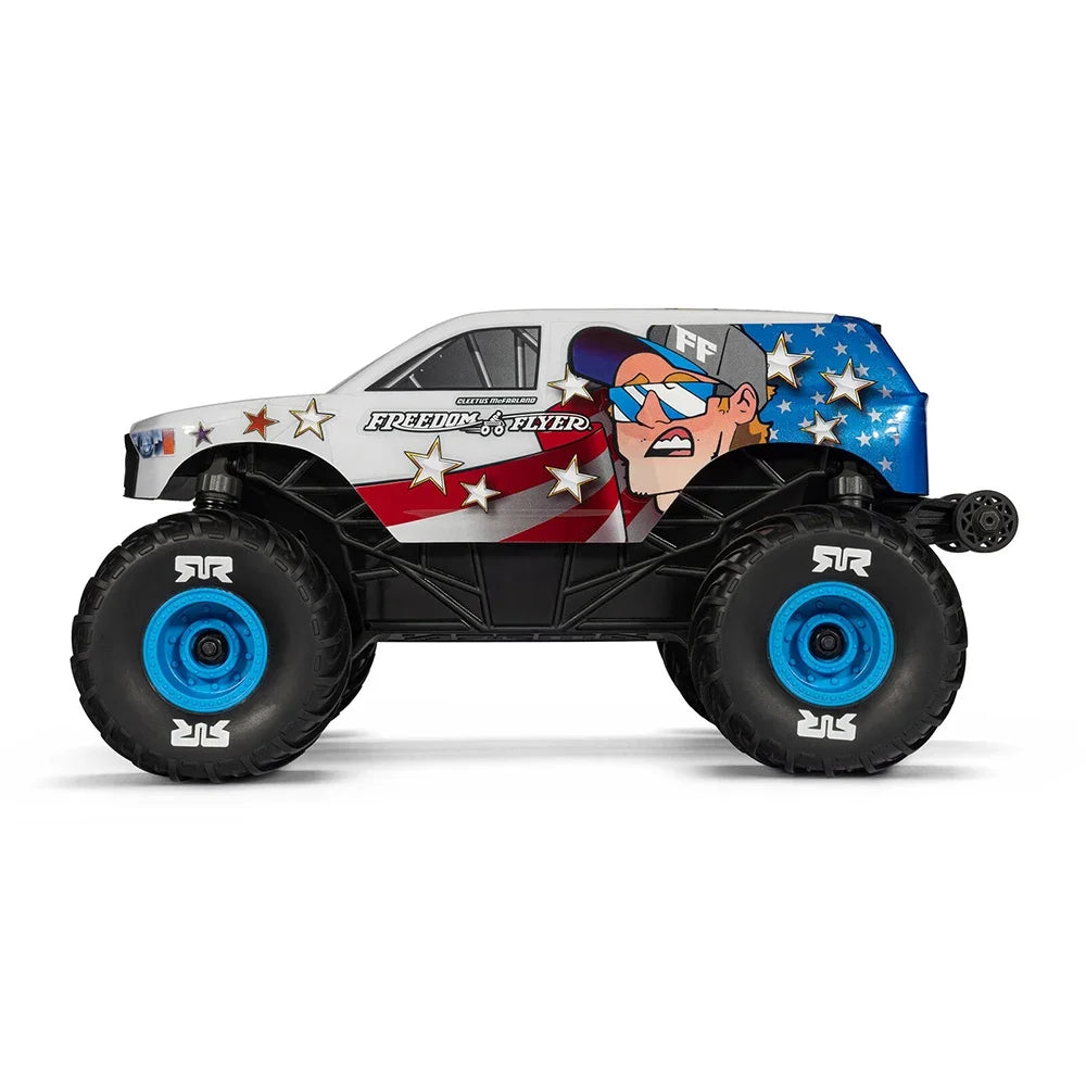 ARRMA FREEDOM FLYER GROM ARA2130FF four-wheel drive monster truck 1/16 electric RC toy car adult toy gift
