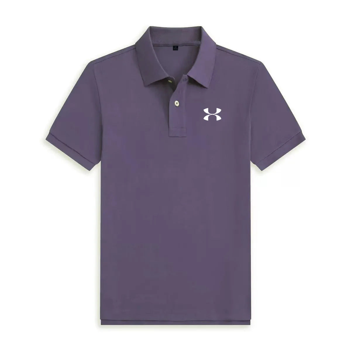 Men's Summer Business Casual Polo Shirt Short Sleeve Breathable T-Shirt Comfortable Lightweight Fashion Top