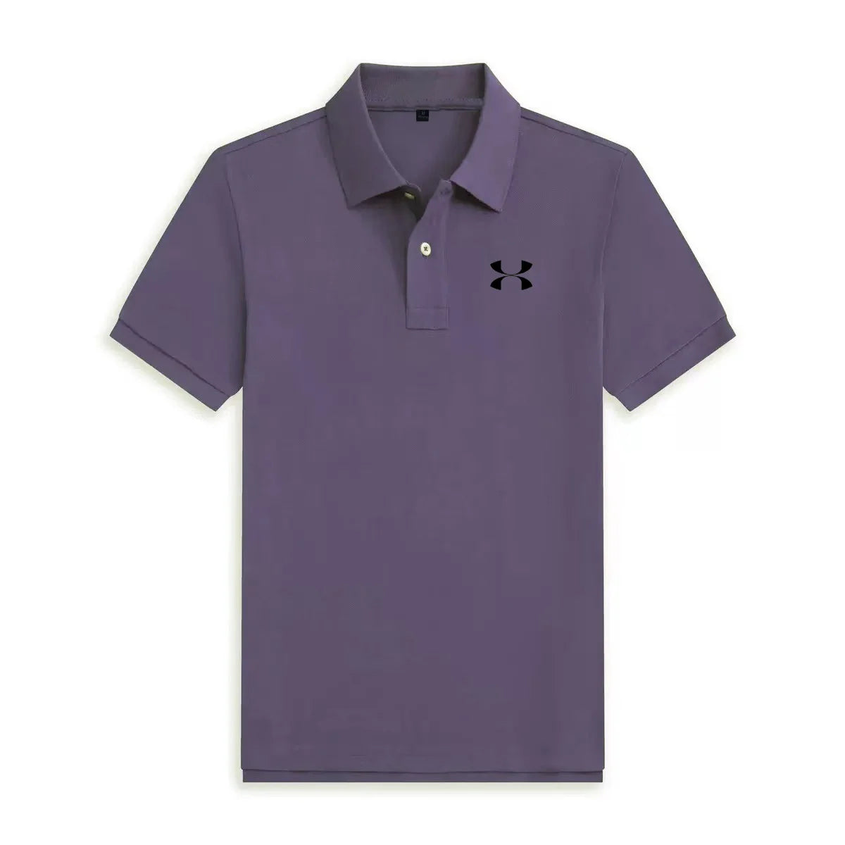 Men's Summer Business Casual Polo Shirt Short Sleeve Breathable T-Shirt Comfortable Lightweight Fashion Top